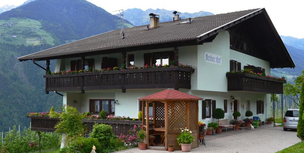 Zimmervermietung Gröberhof Schenna Exterior foto